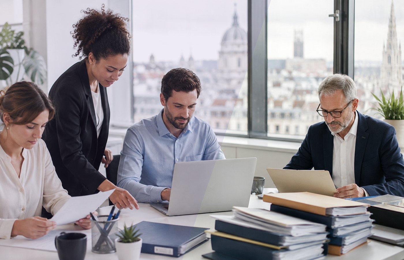 Organisation de dossiers et courriers de retraite